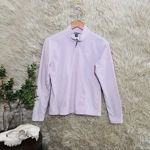 [North Face] Girls' Pink Fleece Pullover